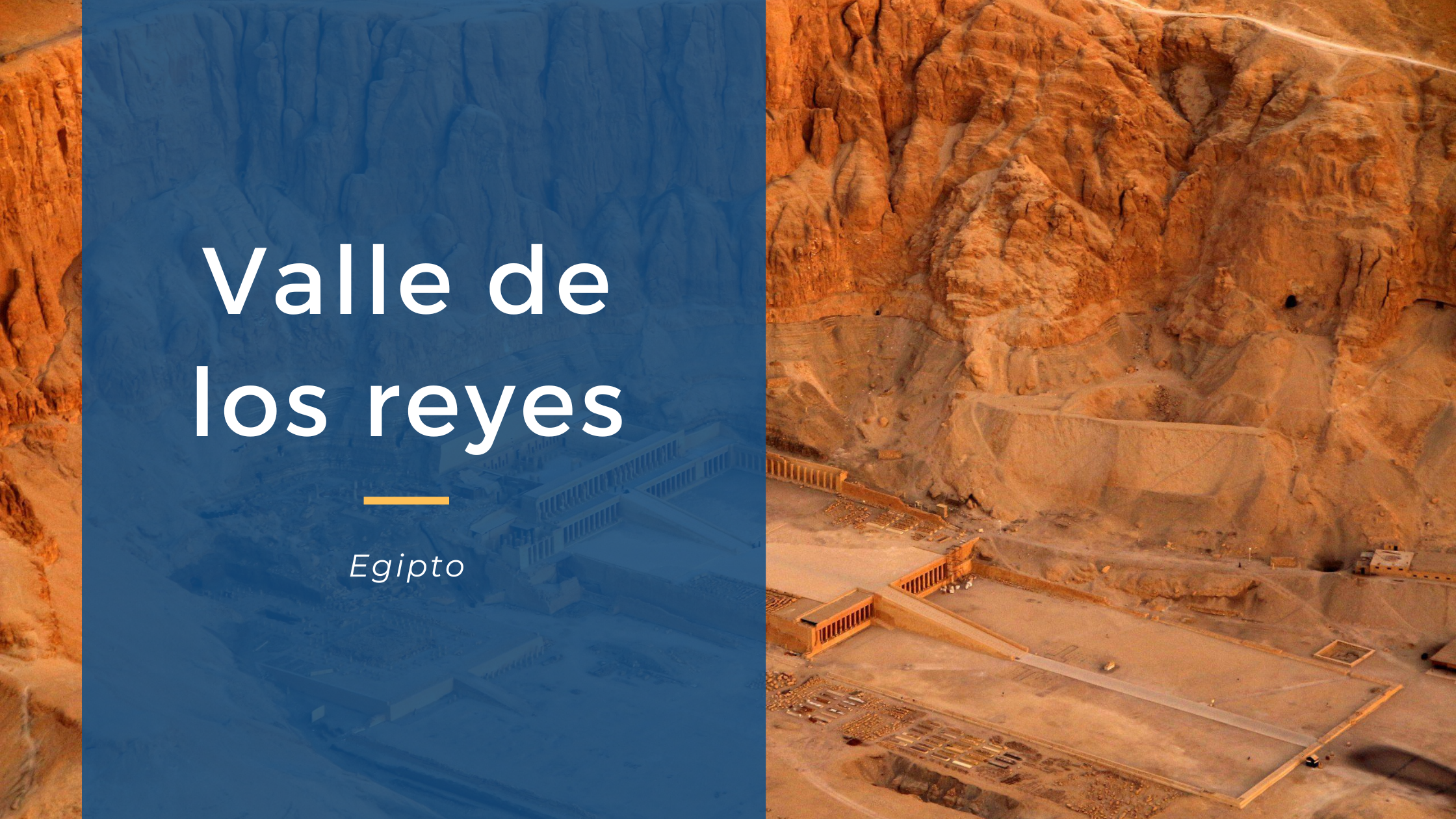 El arte en pos de la belleza o de qué..._Valle de los reyes