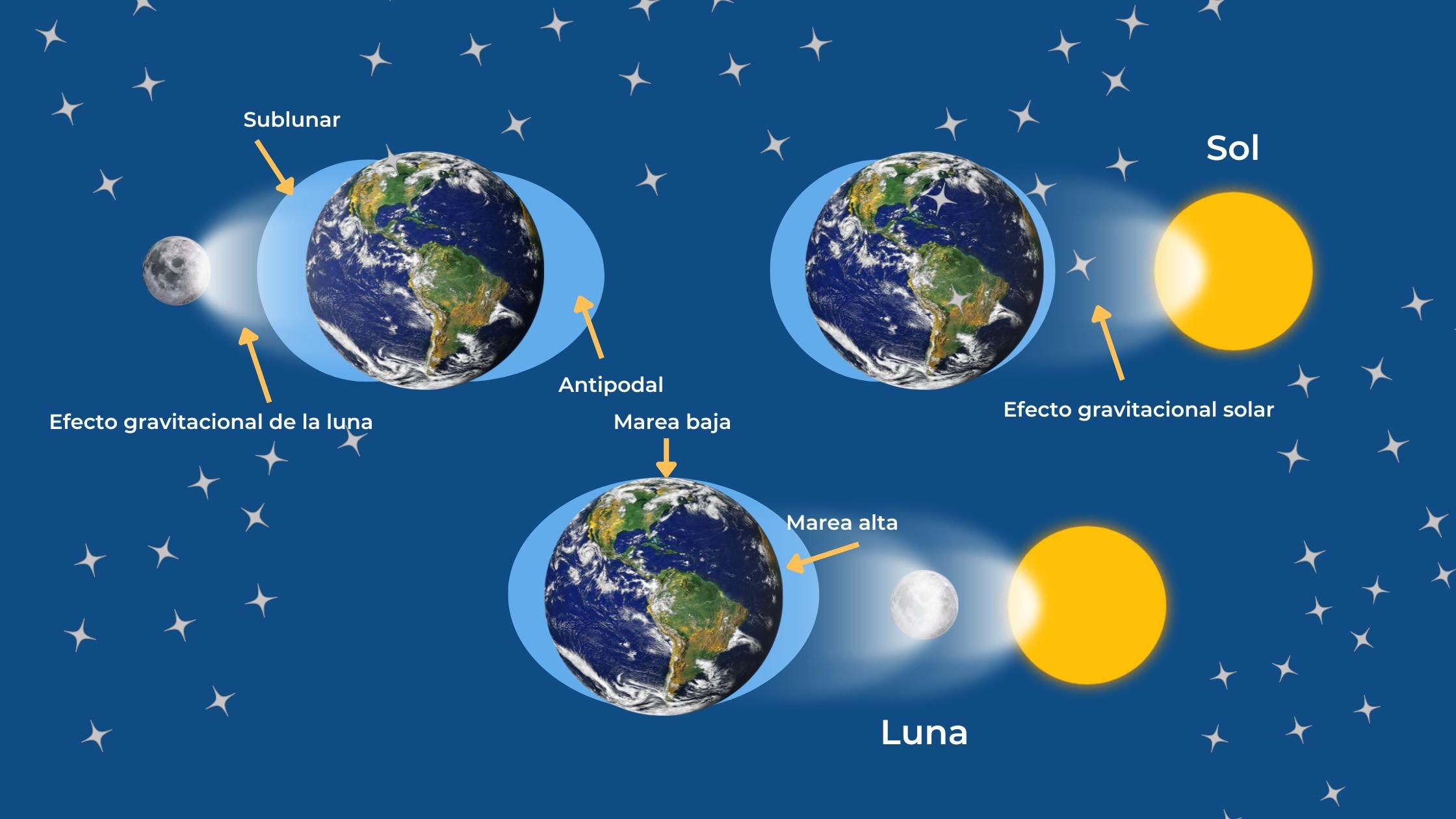 Grandes descubrimientos de la humanidad_ Ley de gravitación Universal_Mareas