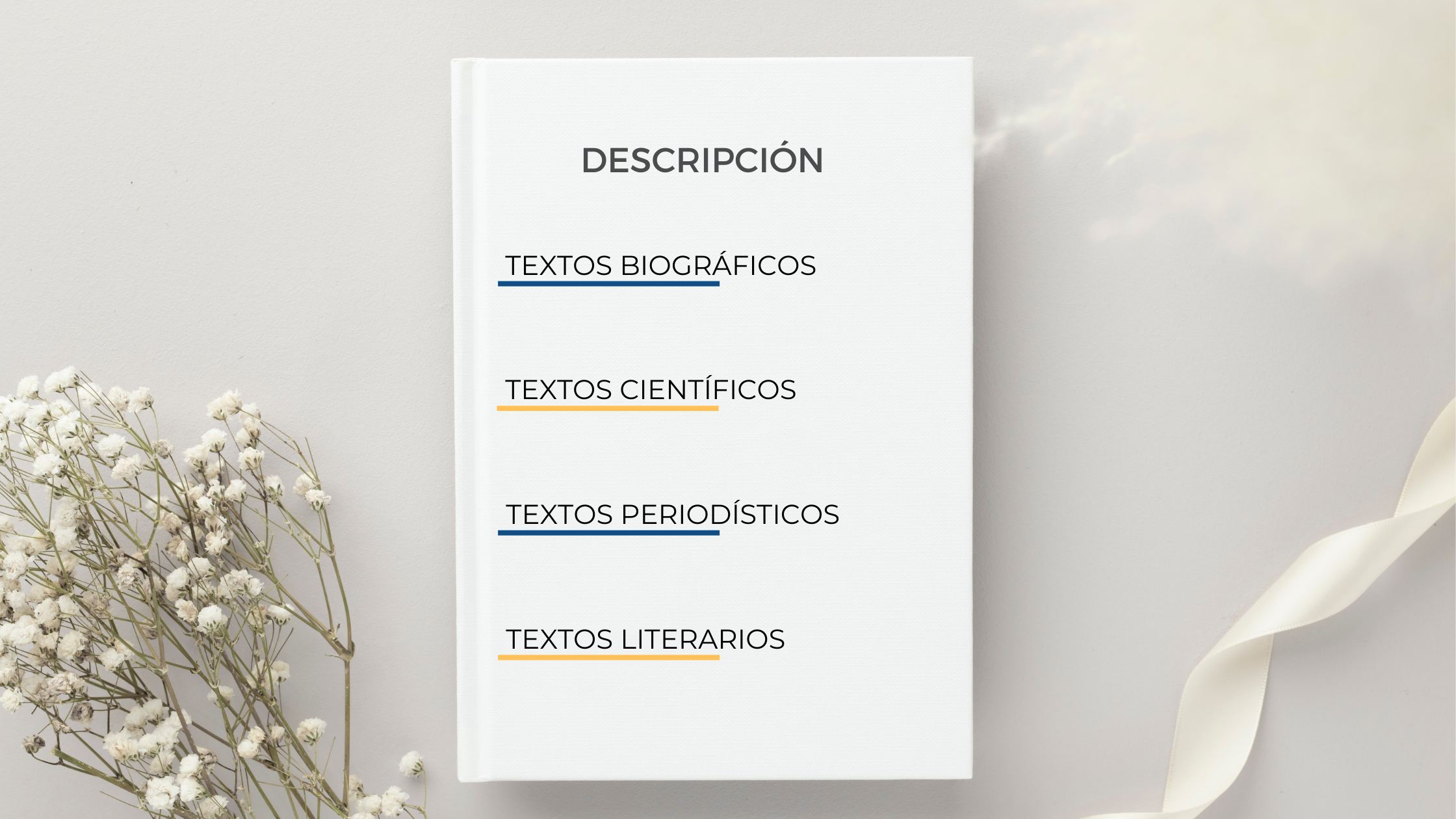 FORMAS DISCURSIVAS DEL TEXTO_Descripción